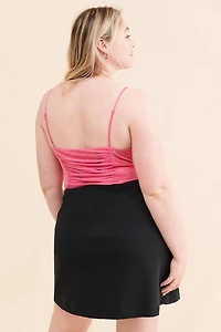 AFRM Kat Mesh Bustier Bodysuit