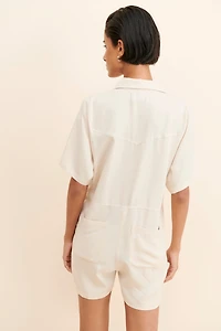 Greylin Abby Button Down Romper