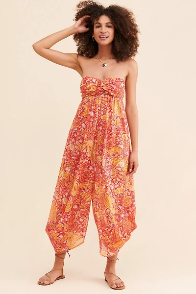 Harem Strapless Jumpsuit