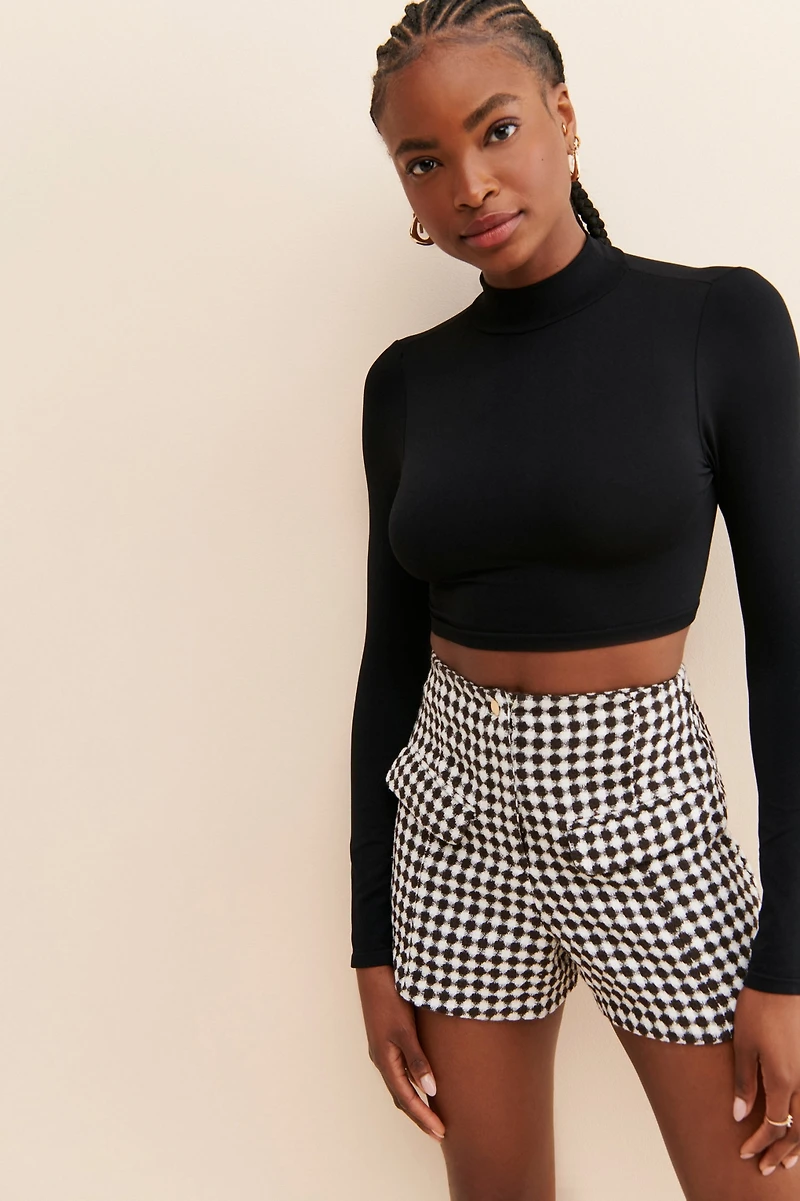 Bishop + Young Quinn Tweed Shorts