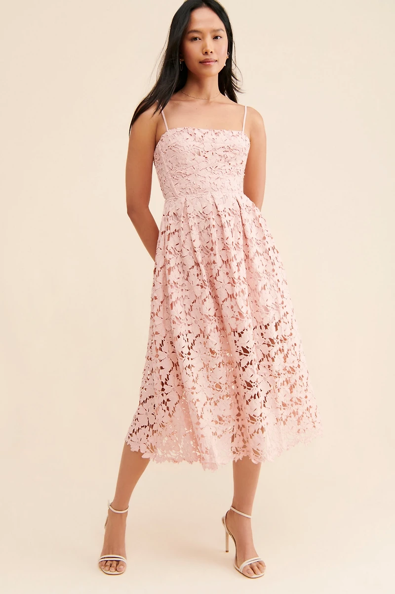 ASTR the Label Joyce Midi Dress