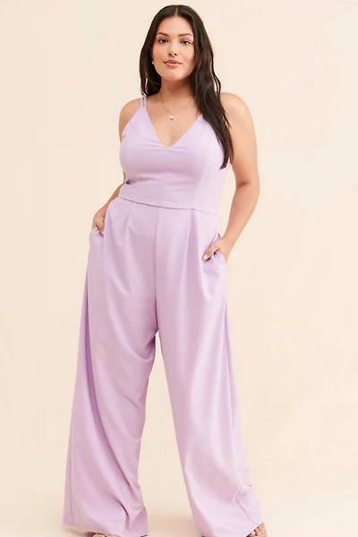 Hutch Strappy Wide-Leg Jumpsuit