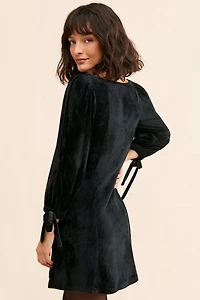 MONTE Marilyn Mini Velvet Dress