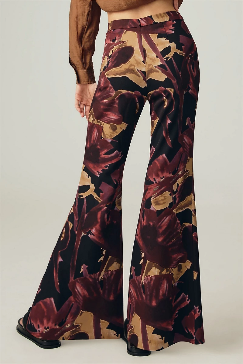 Hutch Petite Printed Flare Pants