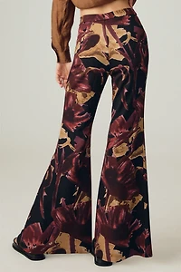 Hutch Petite Printed Flare Pants
