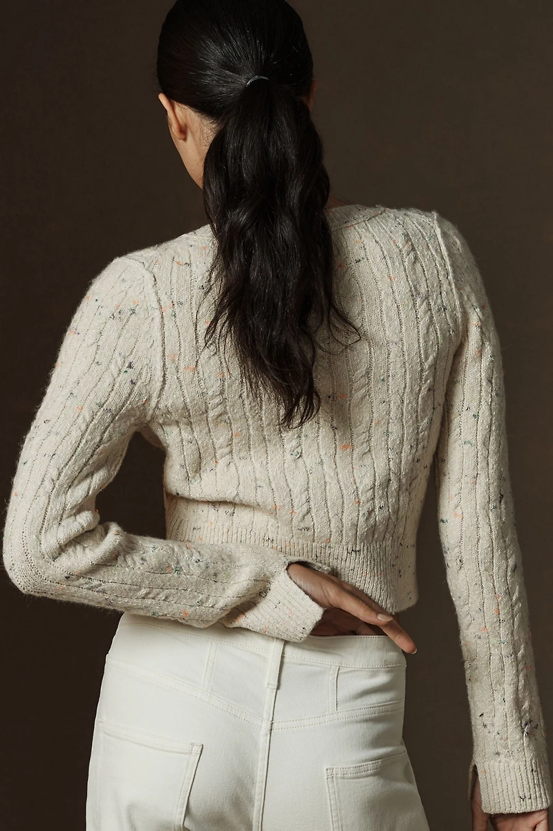 Pilcro Micro Cardigan Sweater