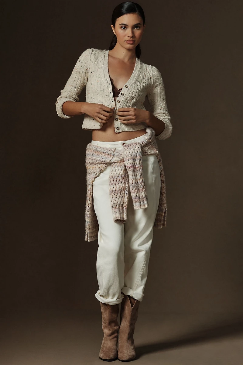 Pilcro Micro Cardigan Sweater