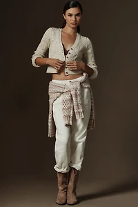 Pilcro Micro Cardigan Sweater