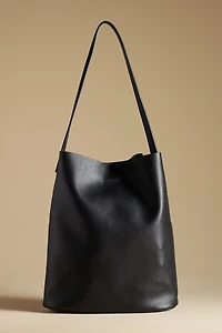The Joss Faux-Leather Bucket Tote w/Mini Pouch