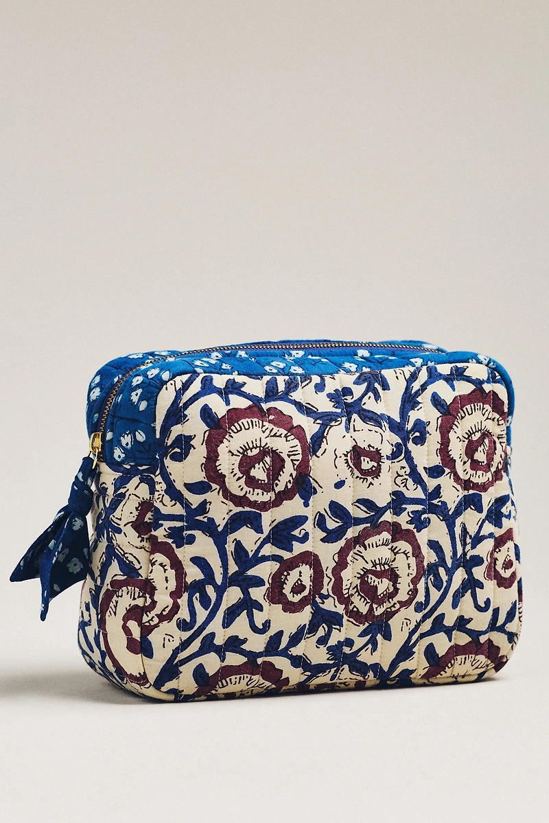 By Anthropologie Printed Cosmetic Bag