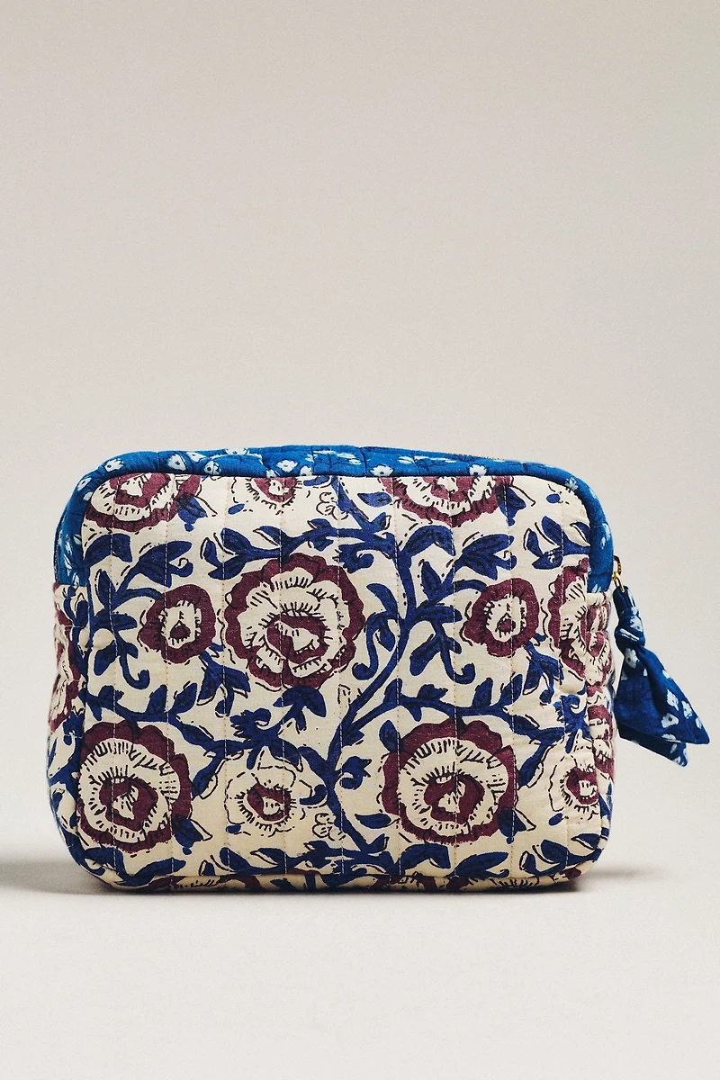 By Anthropologie Printed Cosmetic Bag