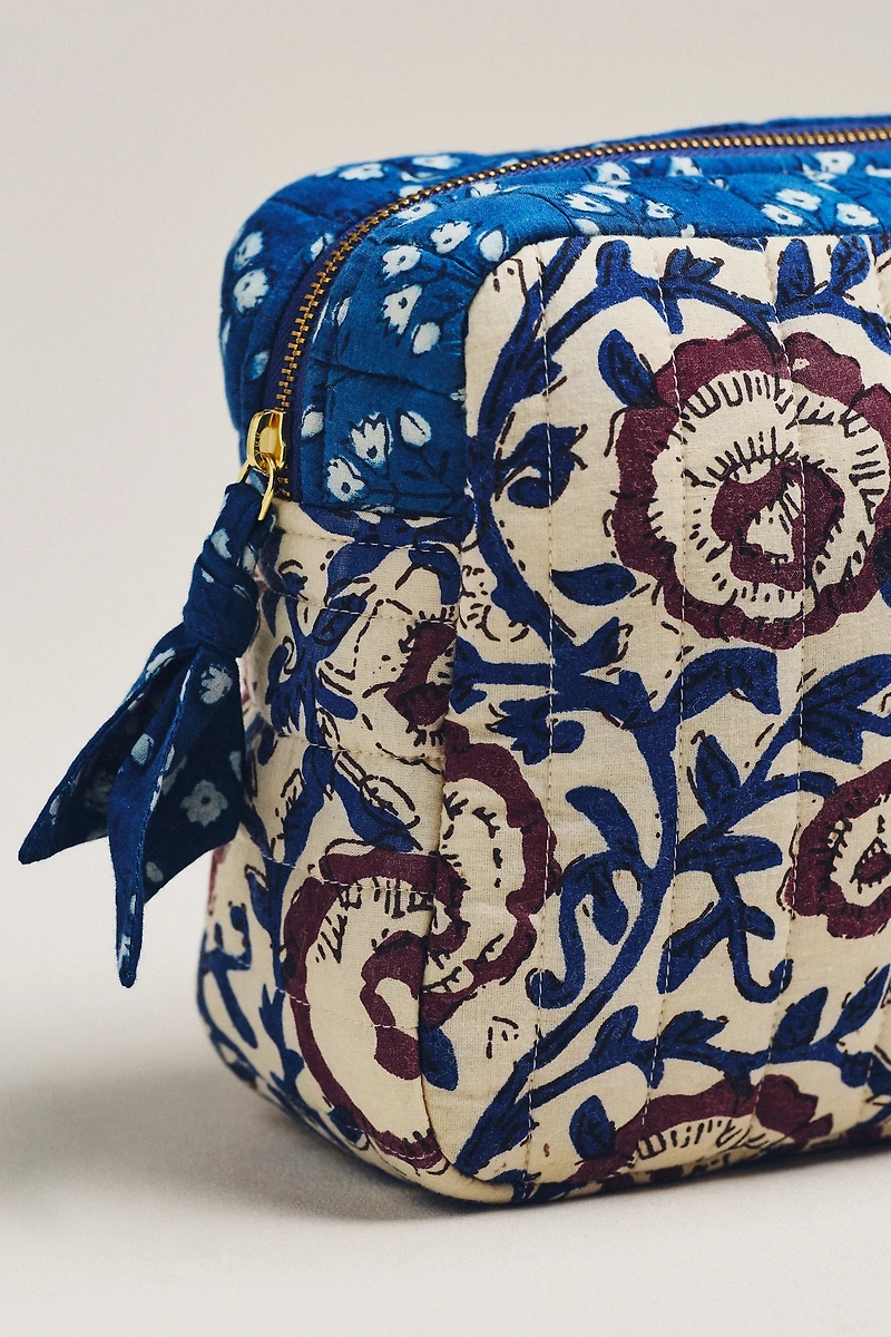 By Anthropologie Printed Cosmetic Bag