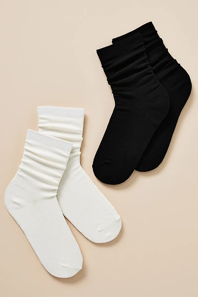 Ribbed Trouser Socks, Set of 2