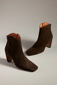 By Anthropologie Western Ankle Boots