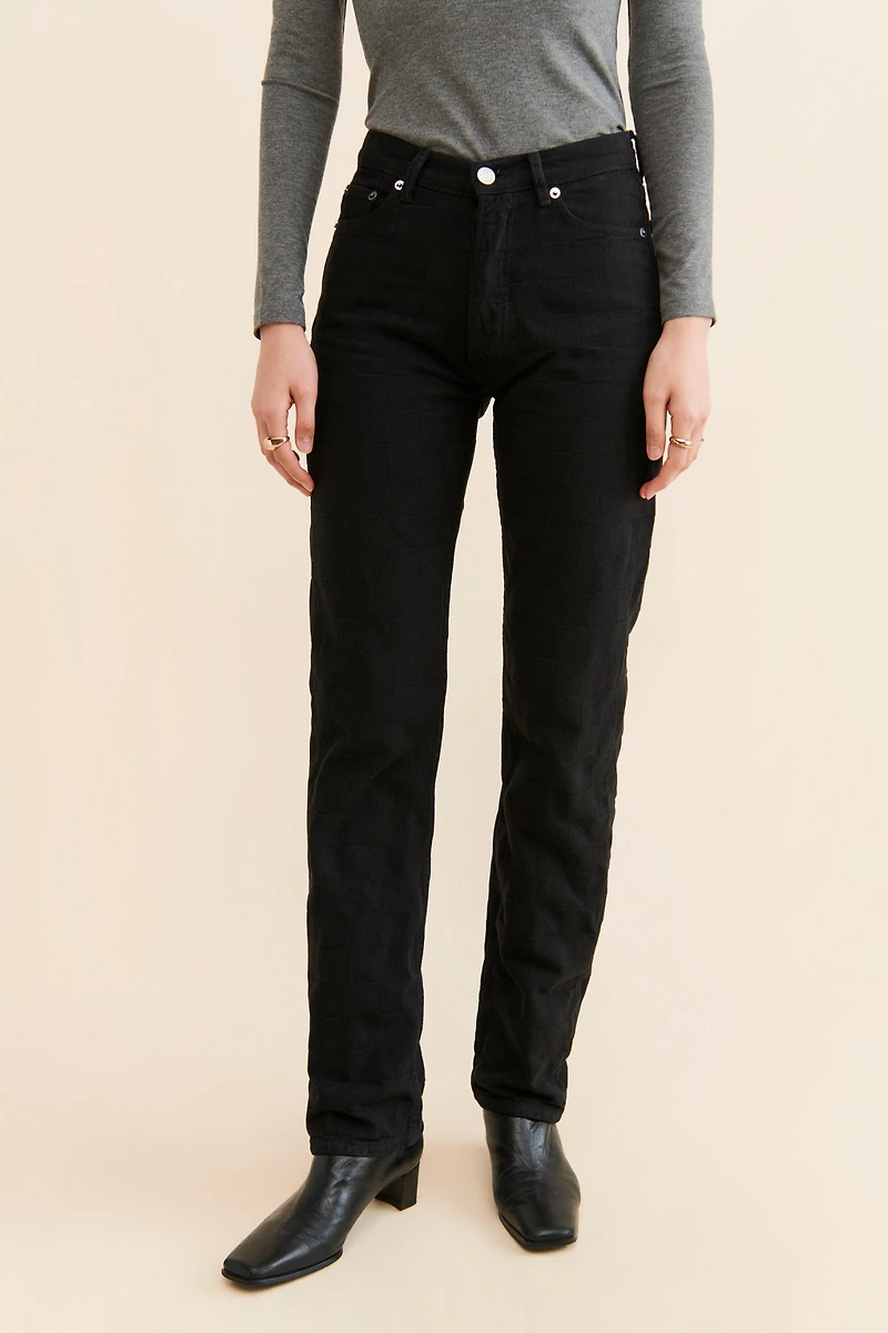 Samsée Susan Slim Straight Leg Jeans