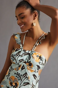 Halter Slim Midi Dress