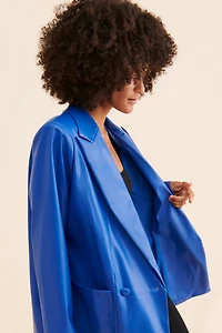 4th & Reckless Amber Vegan Leather Blazer