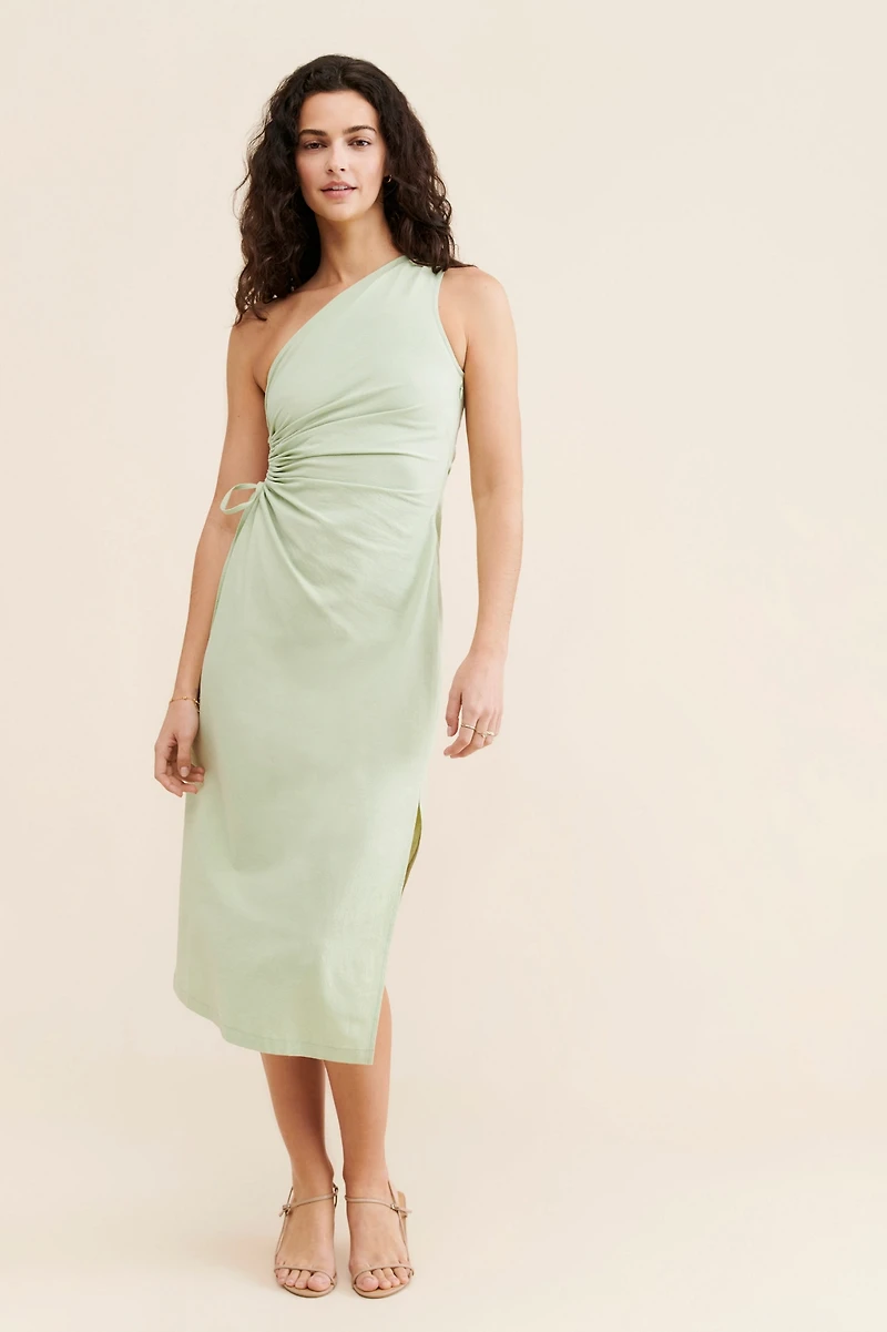 4th & Reckless Indra One-Shoulder Dress