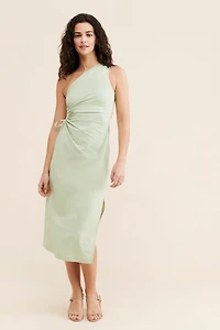 4th & Reckless Indra One-Shoulder Dress