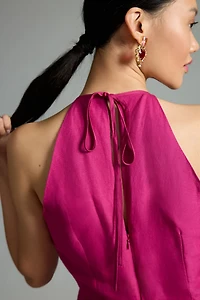 Cutwork Linen Jumpsuit