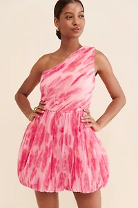 Hutch One-Shoulder Floral Romper