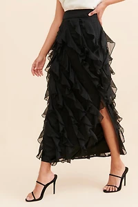 Let Me Be Sasha Ruffled Skirt