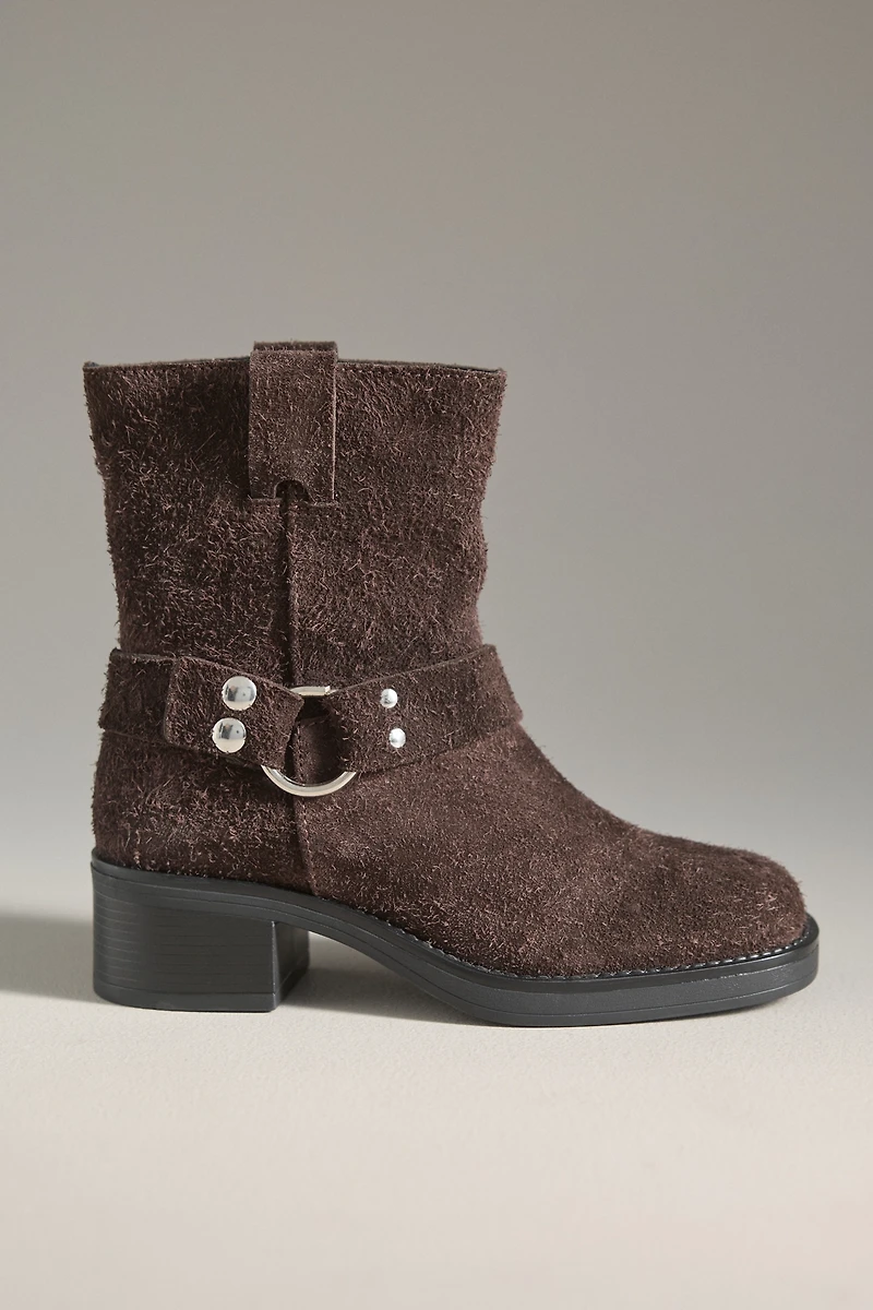 By Anthropologie Short Moto Boots
