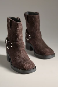 By Anthropologie Short Moto Boots