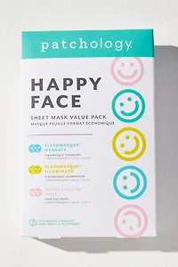 Patchology Happy Face Sheet Mask Bundle