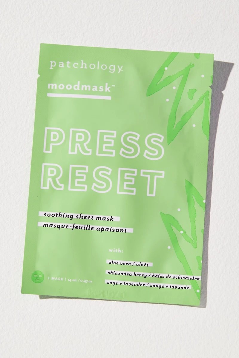Patchology moodmask™ Press Reset Sheet Mask
