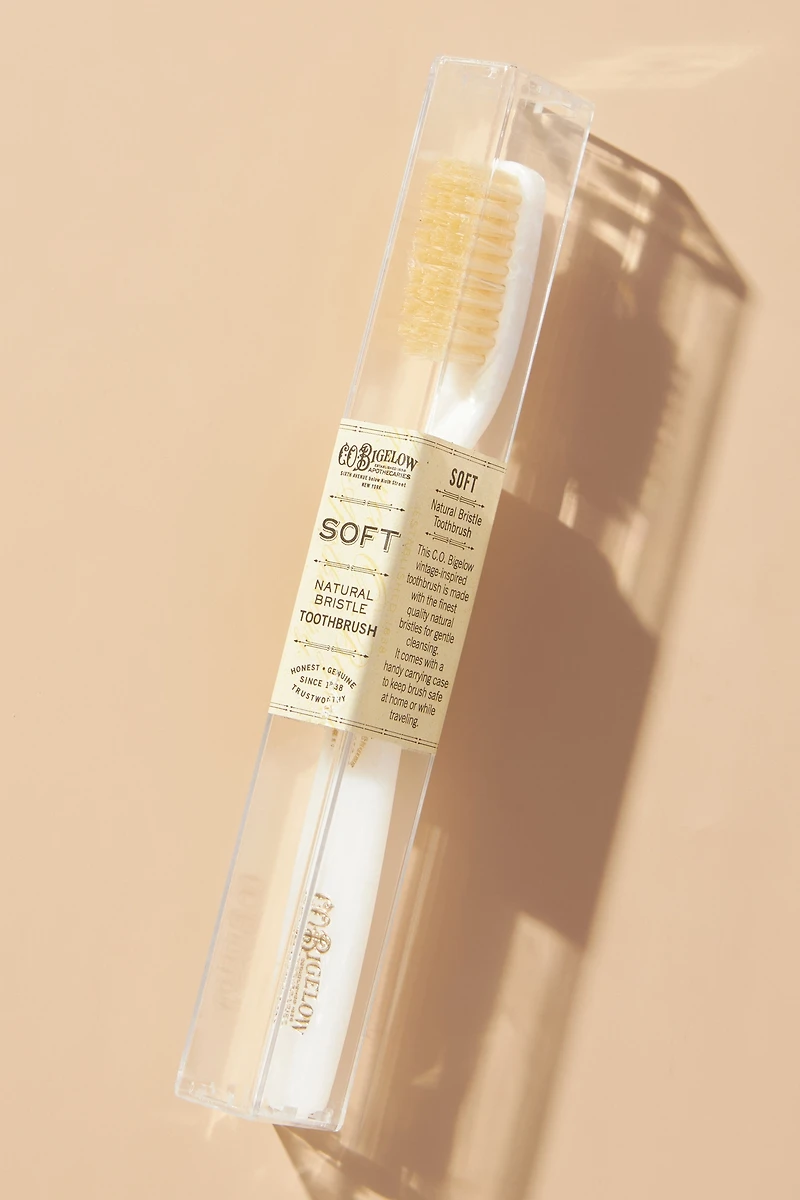 C.O. Bigelow Natural Bristle Toothbrush