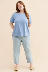 Eloquii Tie Back Tee