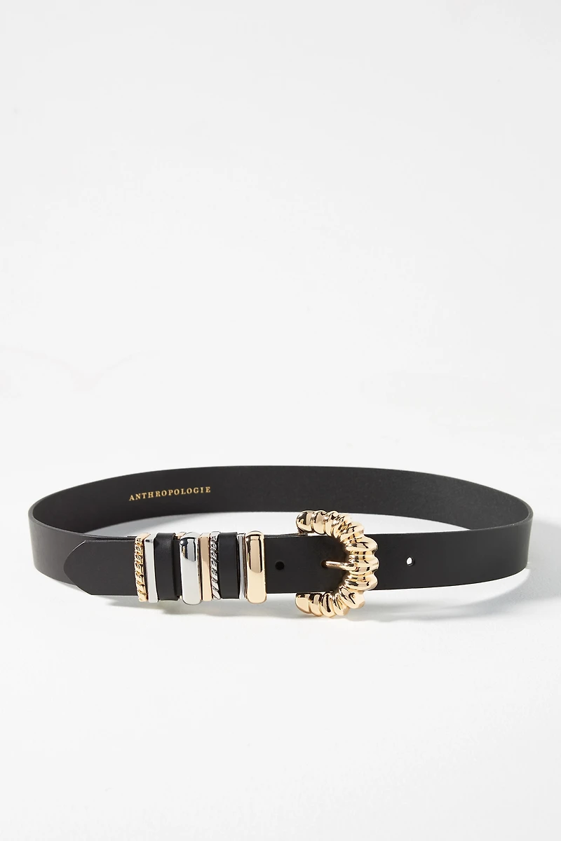 Mixed Metal Keeper Belt