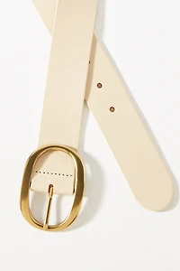 Oval Buckle Belt