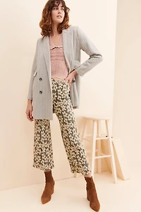 FRENCHMAUVE Mila Herringbone Blazer