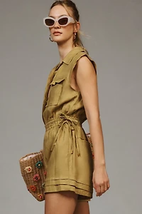 Møn Renn Lela Linen Romper