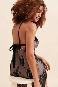 Floral Lace Midi Dress