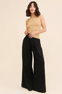 Madewell Lurex Phoebe Snowy Cutaway Tank