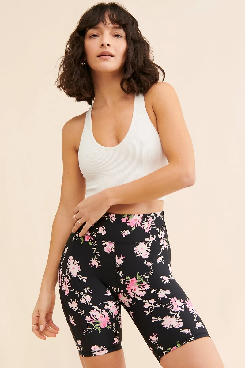 LoveShackFancy Giada Biker Shorts