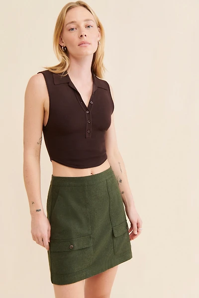 Madewell Cargo Mini Skirt