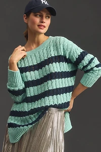 Pilcro Longline Stitch Sweater
