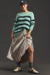 Pilcro Longline Stitch Sweater