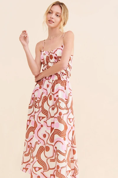ASTR the Label Suzy Midi Dress