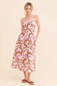 ASTR the Label Suzy Midi Dress