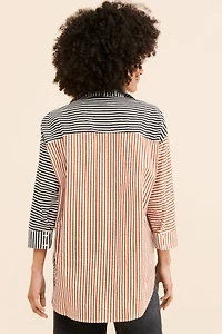 Little Lies Contrast Stripe Shirt