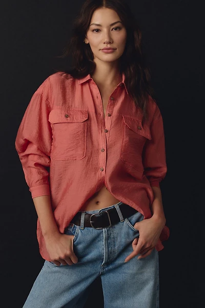 Sheer Buttondown Shirt