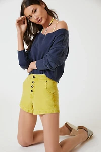 Pilcro Lace-Up Sailor Shorts