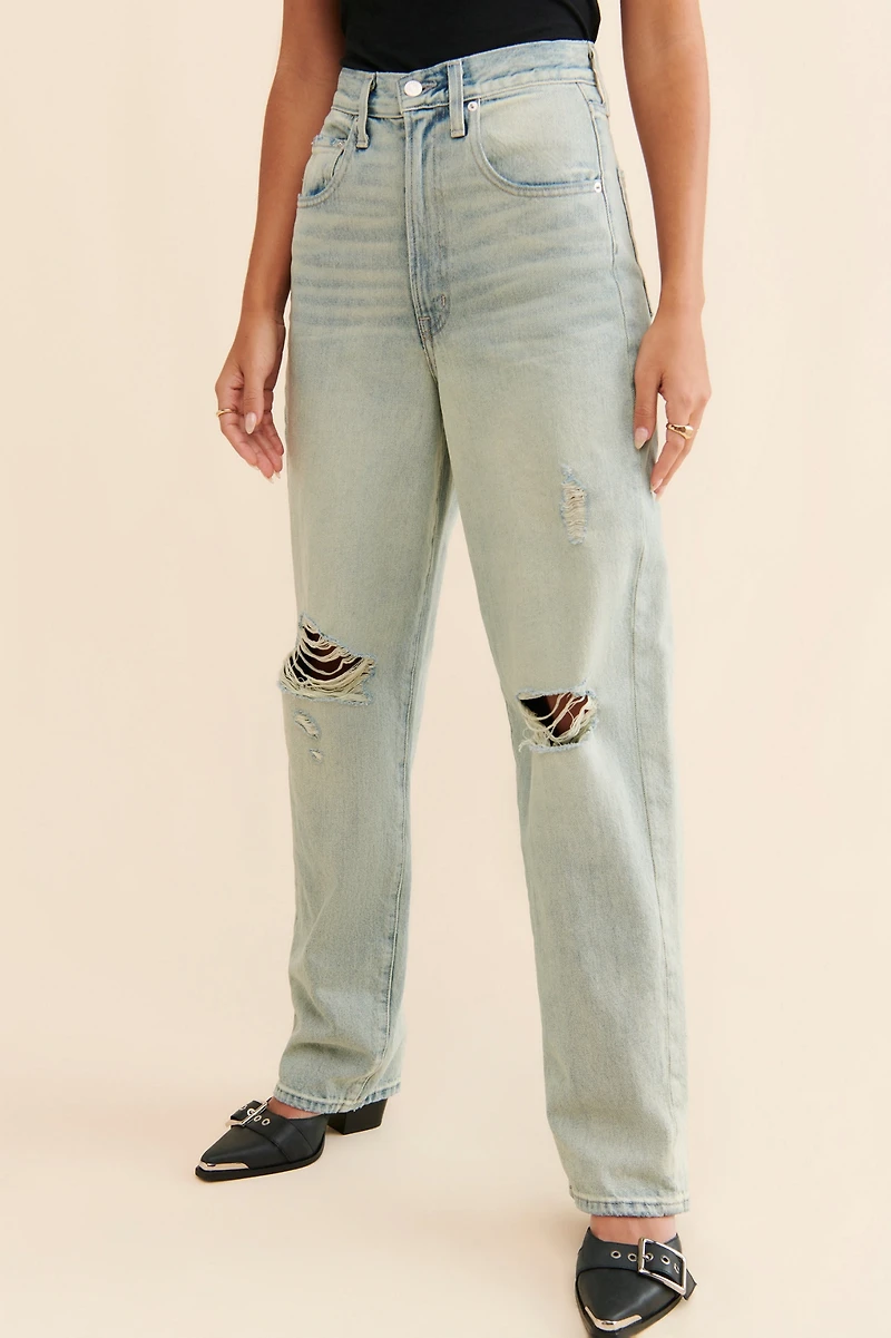 Edwin Kayla Distressed Jeans
