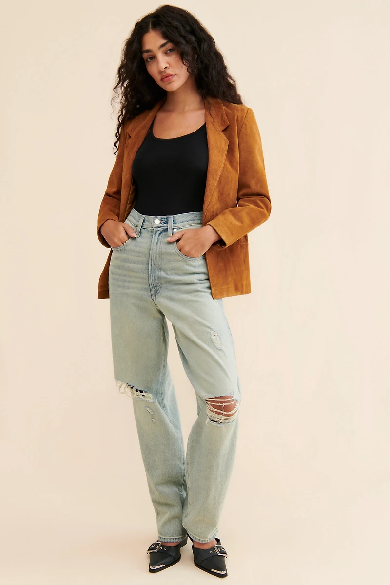Edwin Kayla Distressed Jeans