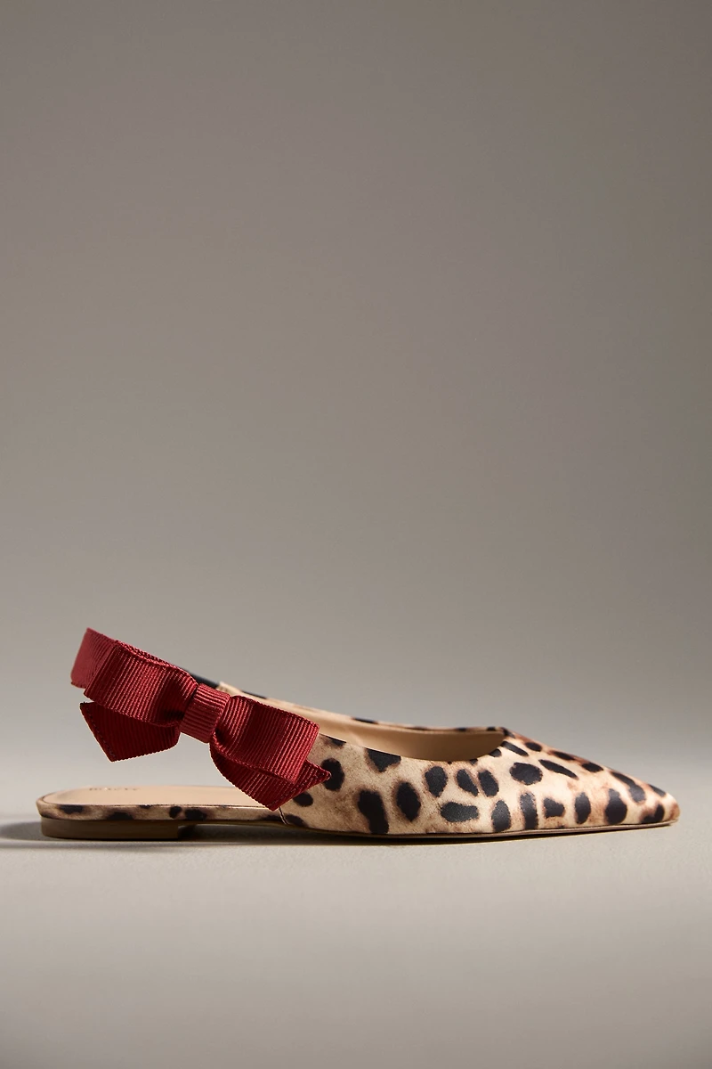 Maeve Side-Bow Slingback Flats